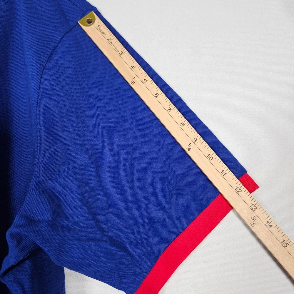 NWT Polo Ralph Lauren Polo Shirt Mens 4XLT Blue Short Sleeve Pony Classic Preppy